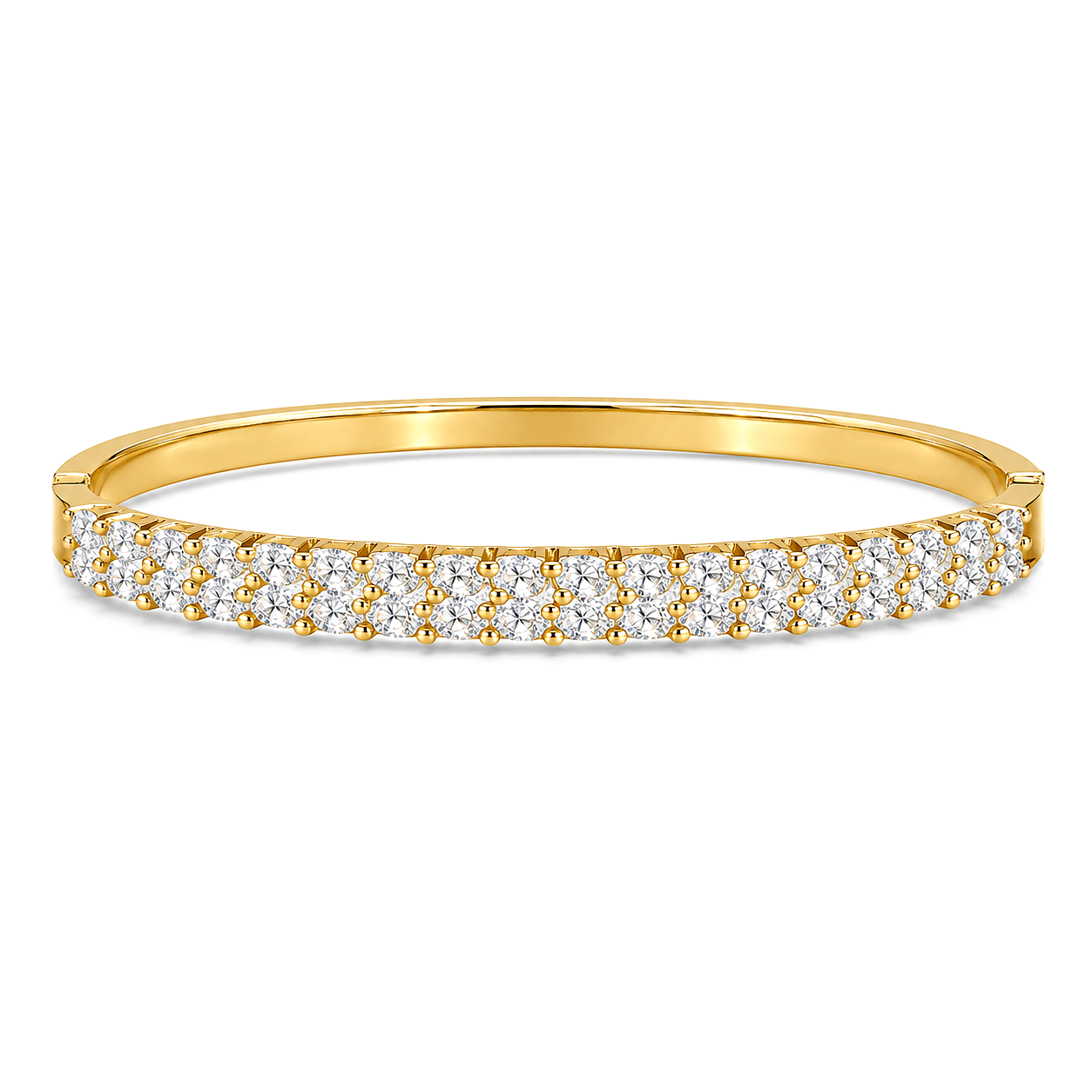 Raannii Bracelet Gold Plated Crystal Stone Bracelet for Women