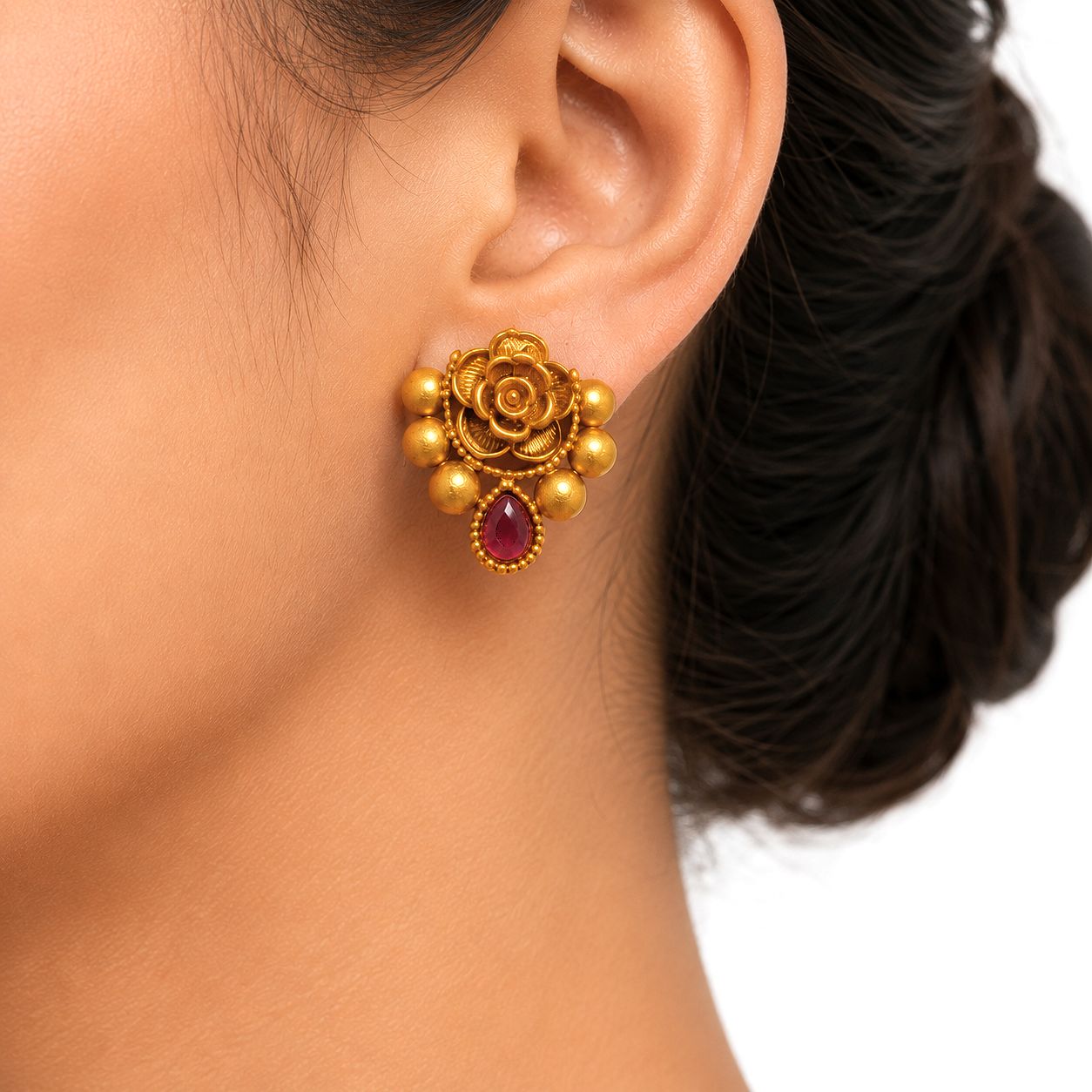 Raannii Temple Pendant Necklace Set