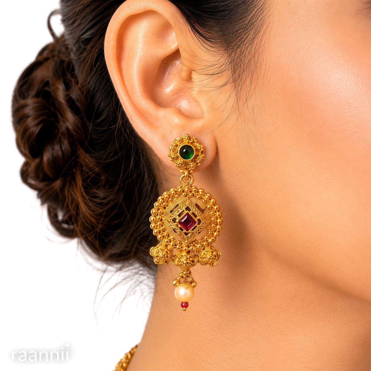 Raannii Heritage Temple Necklace Set