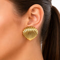 raannii-luxury-gold-shell-stud-earrings